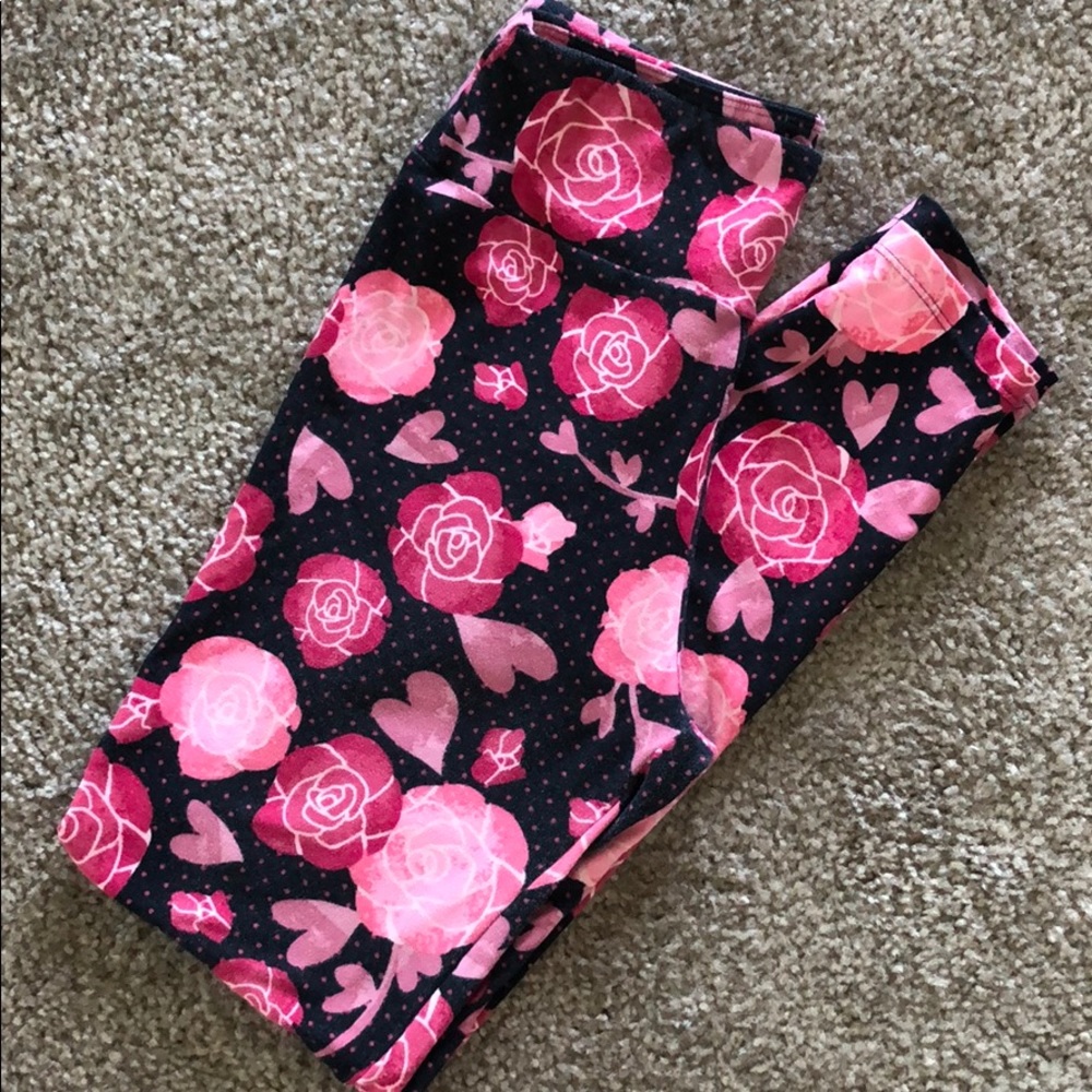 LuLaRoe OS Rose Leggings